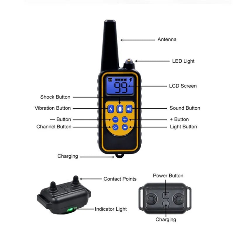 Dog Training Collar - Remote Controlled